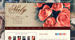 Desktop Screenshot of neelyfuneralhome.com